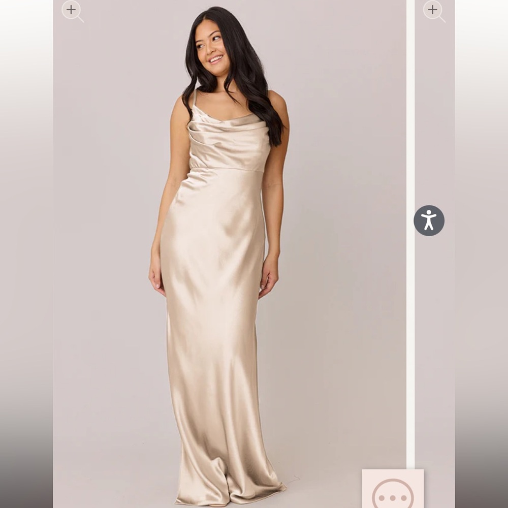 Revelry Champagne Bridesmaid Dress